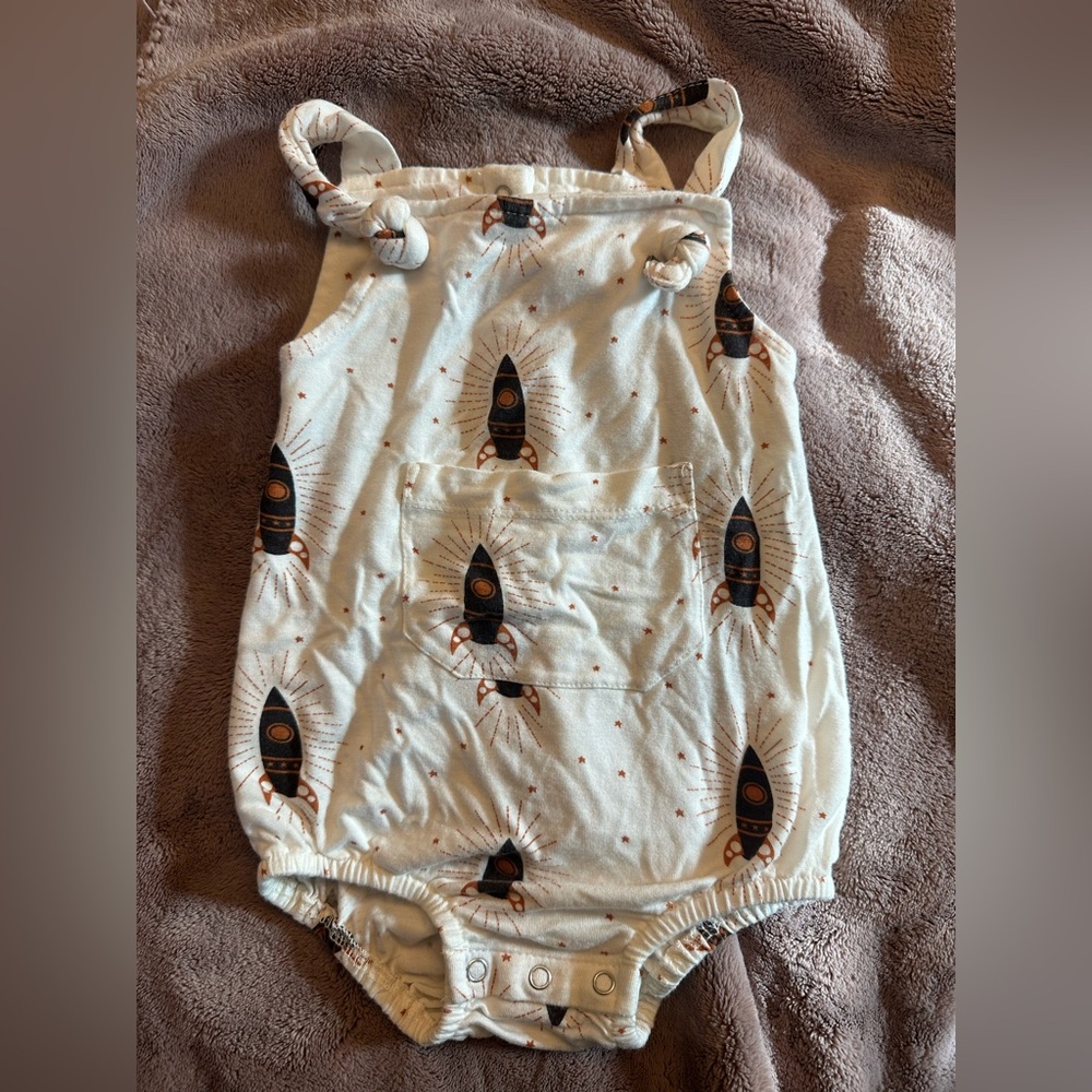 Kate Quinn Space-Themed Baby Romper